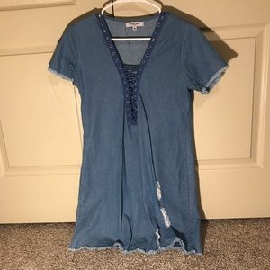 Denim dress